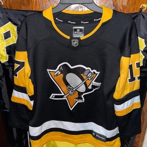 Fanatics NHL Pittsburgh Penguins Bryan Rust Youth Boys Jersey Size L/XL Used PO.
