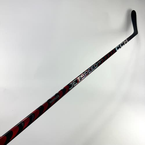 New Left CCM Jetspeed FT5 Pro | P28 Curve 85 Flex Grip | M373