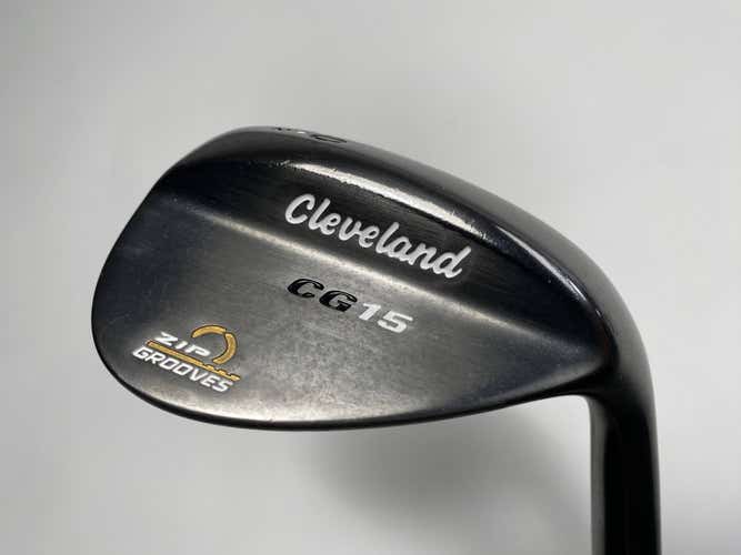 Cleveland CG15 Black Pearl Lob Wedge 60* 12 Traction Wedge Steel Mens RH