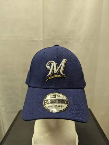 NWS Milwaukee Brewers New Era 39thirty Hat M/L MLB