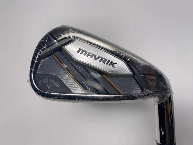 Callaway Mavrik Max Single 7 Iron KBS Max 80g Stiff Steel Mens RH