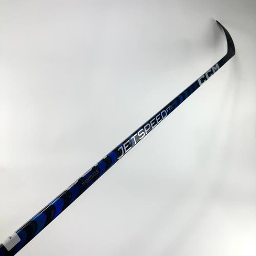New Right Blue CCM Jetspeed FT5 Pro | Mackinnon Pro Curve 80 Flex Grip | Burroughs | M440