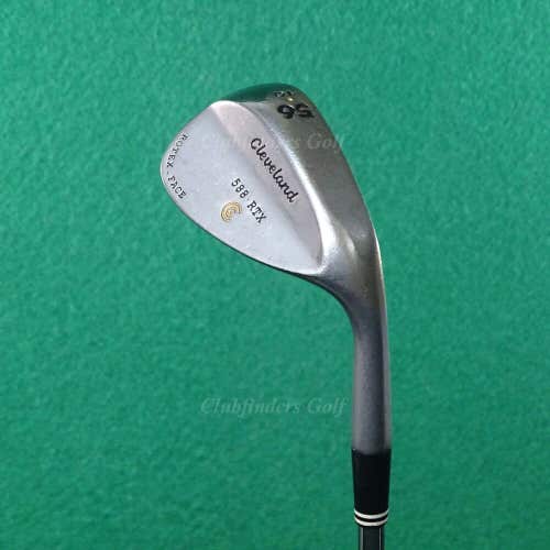 Cleveland 588 RTX Rotex Satin Chrome 56-10 56° SW Sand Wedge KBS Steel Stiff