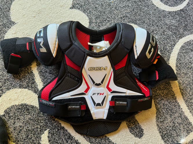 Women’s CCM Jetspeed FTW adult shoulder pads size medium