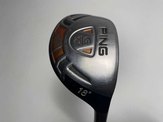 Ping G10 2 Hybrid 18* Grafalloy ProLaunch Red Stiff Graphite Mens RH