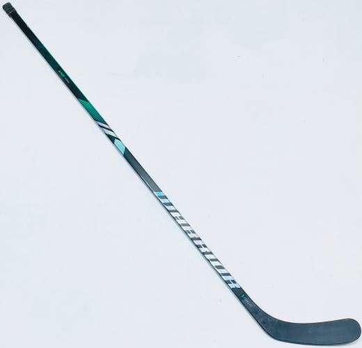 Roope Hintz Used Custom Green Warrior Alpha LX2 Pro (LX Pro Build) Hockey Stick-LH-90 Flex-P92