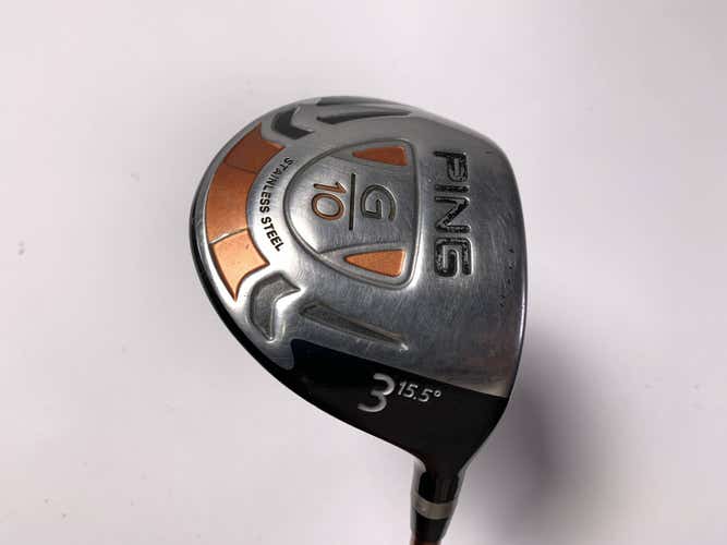 Ping G10 3 Fairway Wood 15.5* TFC 129 F Regular Graphite Mens RH