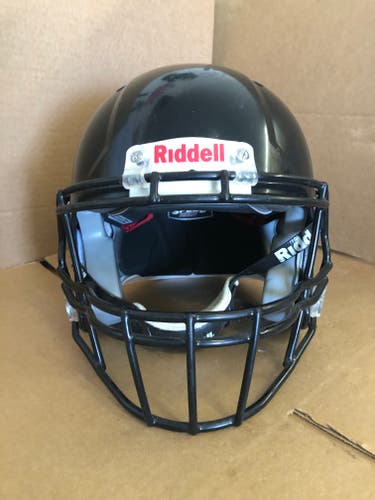 USED RIDDELL SPEED ICON YOUTH HELMET - MEDIUM - BLACK