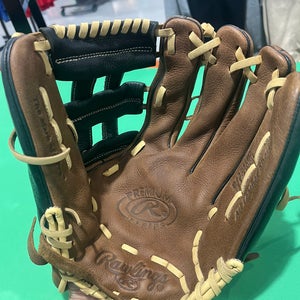 Brown Used Kid Pitch (9YO-13YO) Rawlings Right Hand Throw Softball Glove 11.75"