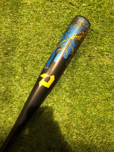 Used 2022 DeMarini Uprising Bat USABat Certified (-11) Alloy 18 oz 29"