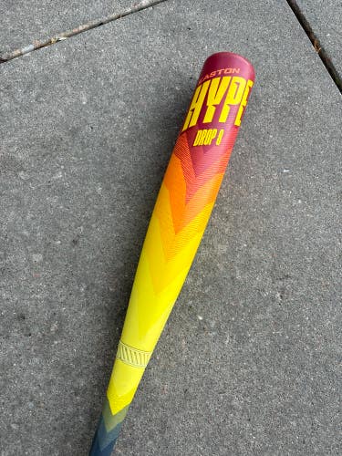 Used Kid Pitch (9YO-13YO) 2023 Easton Hype Fire Bat USSSA Certified (-8) Composite 22 oz 30"