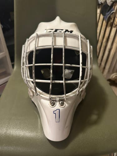 CCM goalie helmet