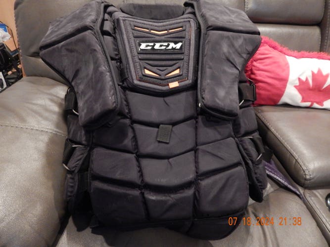 Used Large CCM AB Pro Goalie Chest Protector