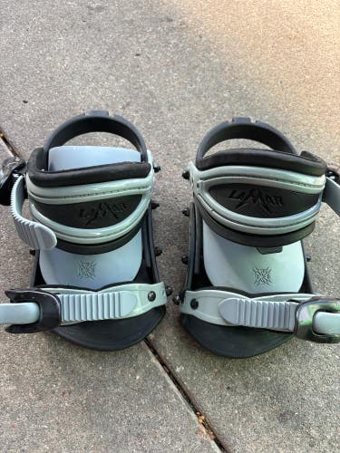 Used Jr. Girls La Mar Snowboard Bindings