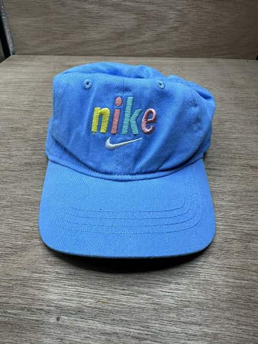 Rare Nike Swoosh Blue Boys Hat