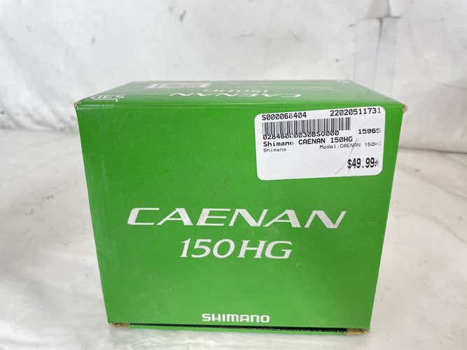 Used Shimano Caenan 150hg Fishing Reel