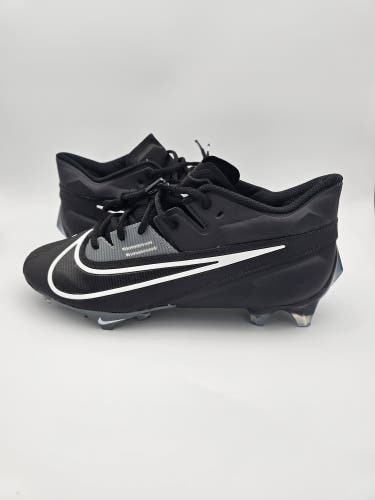 Nike Vapor Edge Elite 360 2 'Black Dark Smoke Grey' Football Cleats Size 7.5