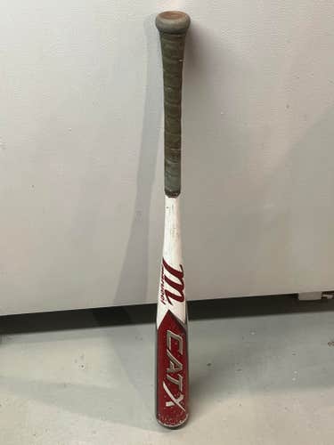 Used 2023 Marucci CAT X BBCOR Certified Bat (-3) Alloy 28 oz 31"