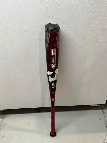 Used 2023 DeMarini Voodoo One USABat Certified Bat (-5) Alloy 25 oz 30"