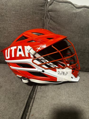 GAME WORN Utah Archers Helmet from PLL Championship Series
