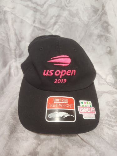 US Open Women’s Tennis Hat 2019 New With Tags Black Pink American Needle