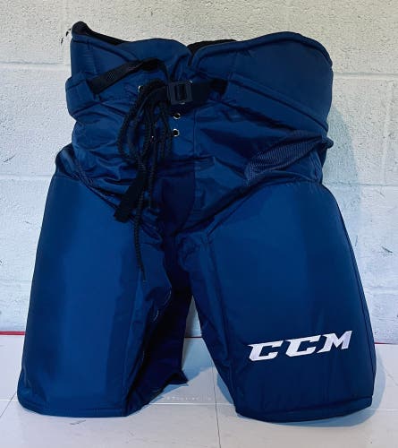 CCM HP35 Custom Pro Stock Hockey Pants Large +1 Navy NHL New