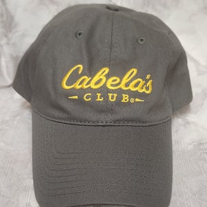 CABELA’S CLUB Gray Hat Cap Strap Back