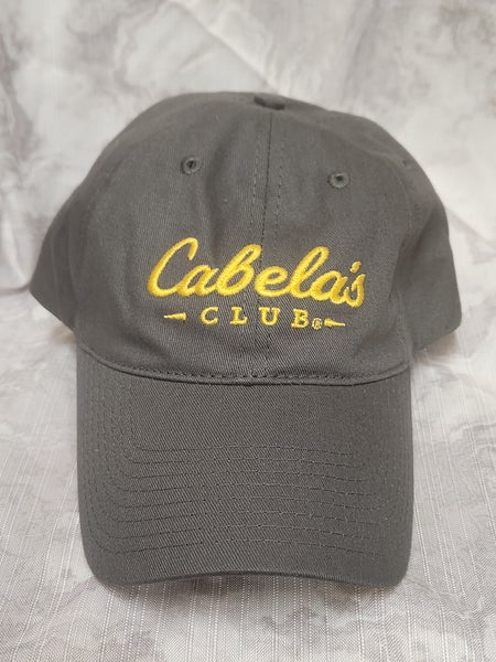CABELA’S CLUB Gray Hat Cap Strap Back