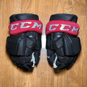 NHL Pro Stock 13” CCM HG12 Pro Stock Hockey Gloves - Arizona Coyotes