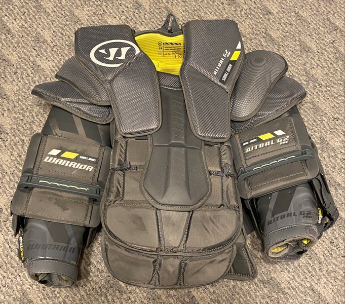 Used Small Warrior Ritual G2 PRO Goalie Chest Protector