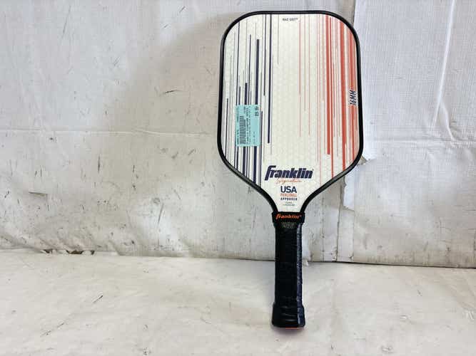 Used Franklin Signature Series Max Grit 16mm Pickleball Paddle - Near New