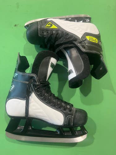 Used Senior Graf Supra 605 Hockey Skates Narrow Width Size 6.5