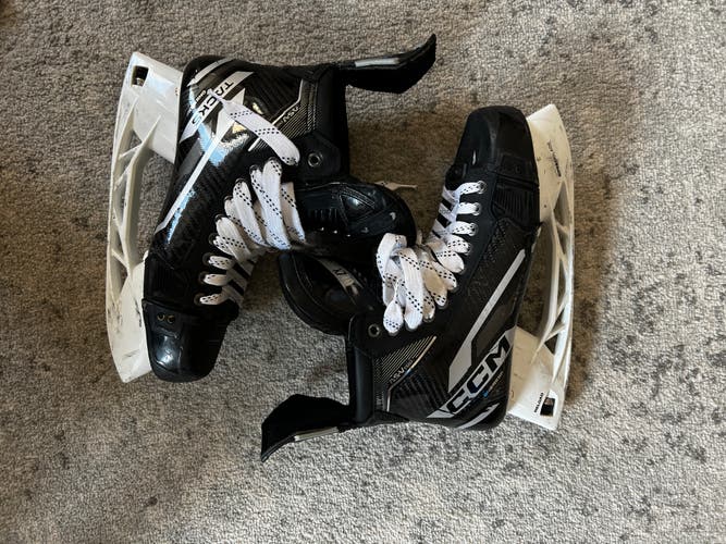 Used CCM AS-V Pro Hockey Skates Regular Width Pro Stock 11.5