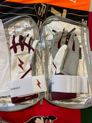 Bruce bolt batting gloves