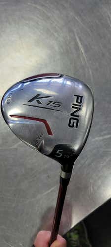 Used Ping K-15 5 Wood Regular Flex Graphite Shaft Fairway Woods