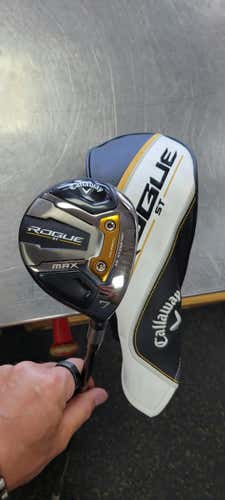 Used Callaway Rogue St Max 7 Wood Regular Flex Graphite Shaft Fairway Woods