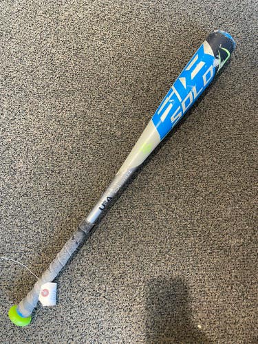 Used Kid Pitch (9YO-13YO) 2018 Louisville Slugger Solo 618 Bat USABat Certified (-11) Alloy 18 oz 29