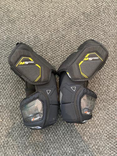 Used Senior Large Bauer Supreme M5 Pro Elbow Pads