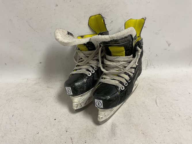 Used Bauer Supreme S27 Junior 02 D - R Regular Ice Hockey Skates