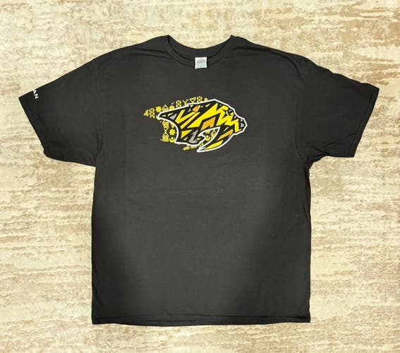 Nashville Predators Black History Month T-Shirt 2XL