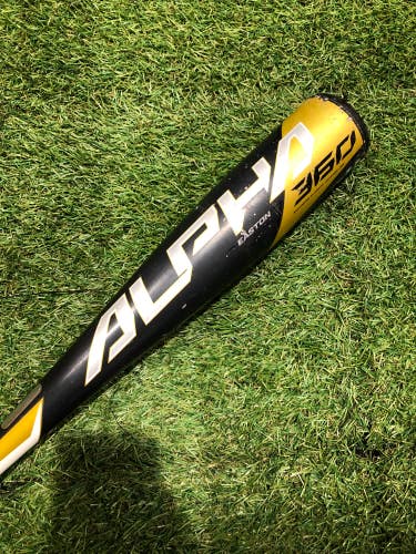 Used 2020 Easton Alpha 360 Bat USABat Certified (-11) Alloy 18 oz 29"