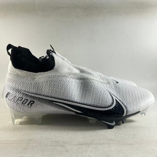Nike Vapor Edge Elite 360 Football Cleats White Size 11.5 Wide CV6317-100
