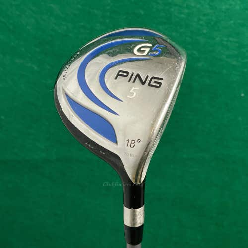 Ping G5 18° Fairway Wood 5 Ping TFC 100F Graphite Seniors