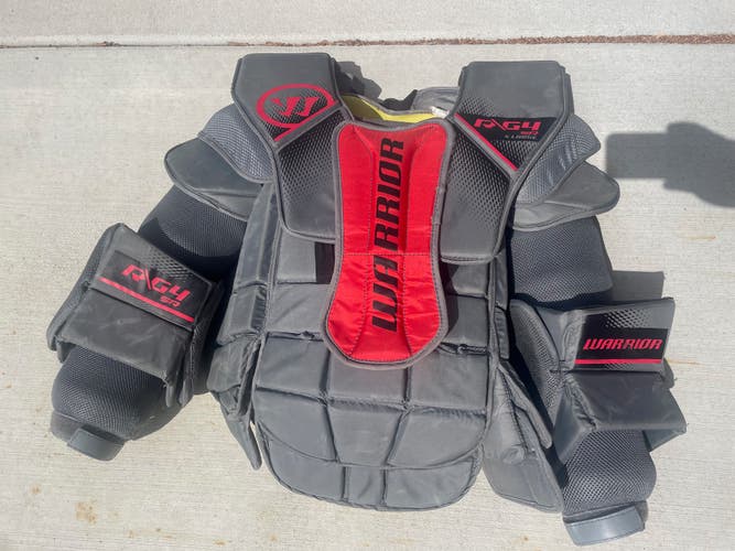 Used XL Warrior Ritual G4 Goalie Chest Protector