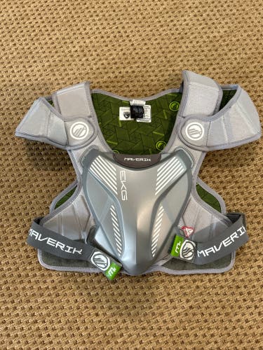 Used Large Maverik MAX EKG Shoulder Pads