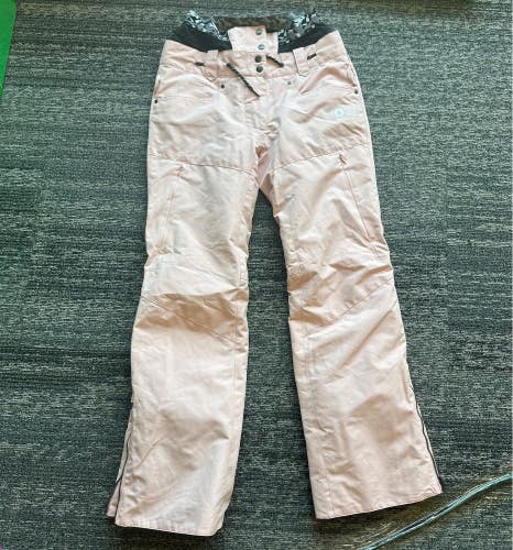 Pink Used Women's Adult Medium Pure Organic Ski Pants