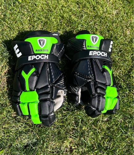 Black Card  Epoch Integra Lacrosse Gloves