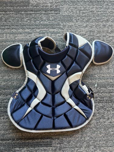 Blue New Intermediate Under Armour Victory Series Catcher's Chest Protector