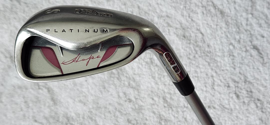 Ladies Wilson Hope Platinum 431/SS Sand (S) Wedge RH; Graphite Shaft