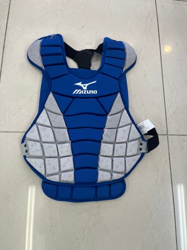 Brand New Mizuno Samurai Womens Fastpitch Royal/Grey 14/15” Chest Protector